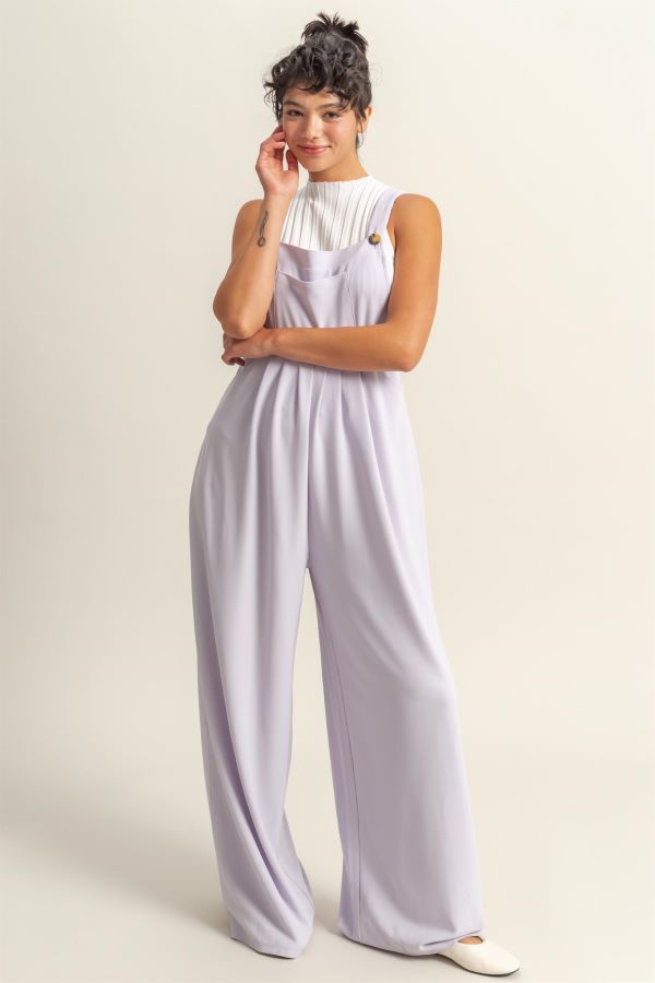 Overalls - Lilac Grey-hotRAGS.com