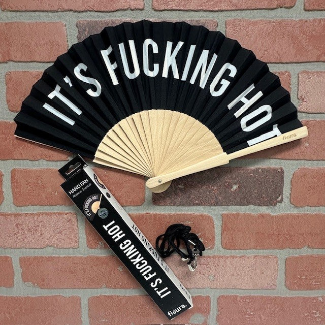 Fan - It's Fucking Hot - Black - hotRAGS.com