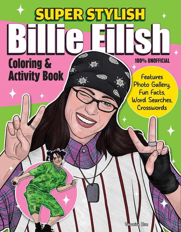 Book - Coloring Book Billie Eilish - hotRAGS.com