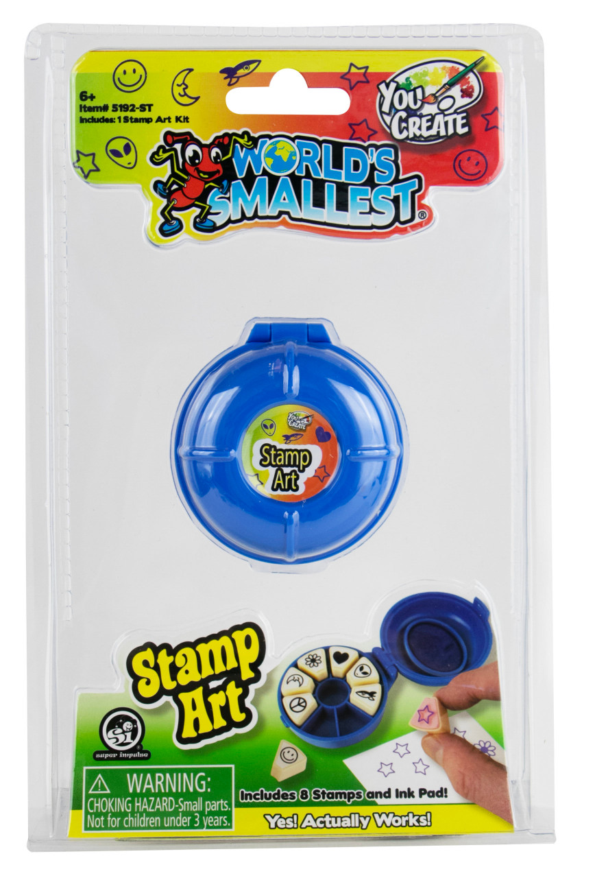 Toy - World's Smallest - Create Stamp Art - hotRAGS.com