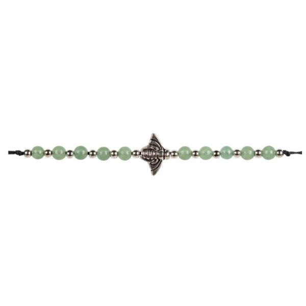BRACELET - PULL TIE MOTH - GREEN-hotRAGS.com