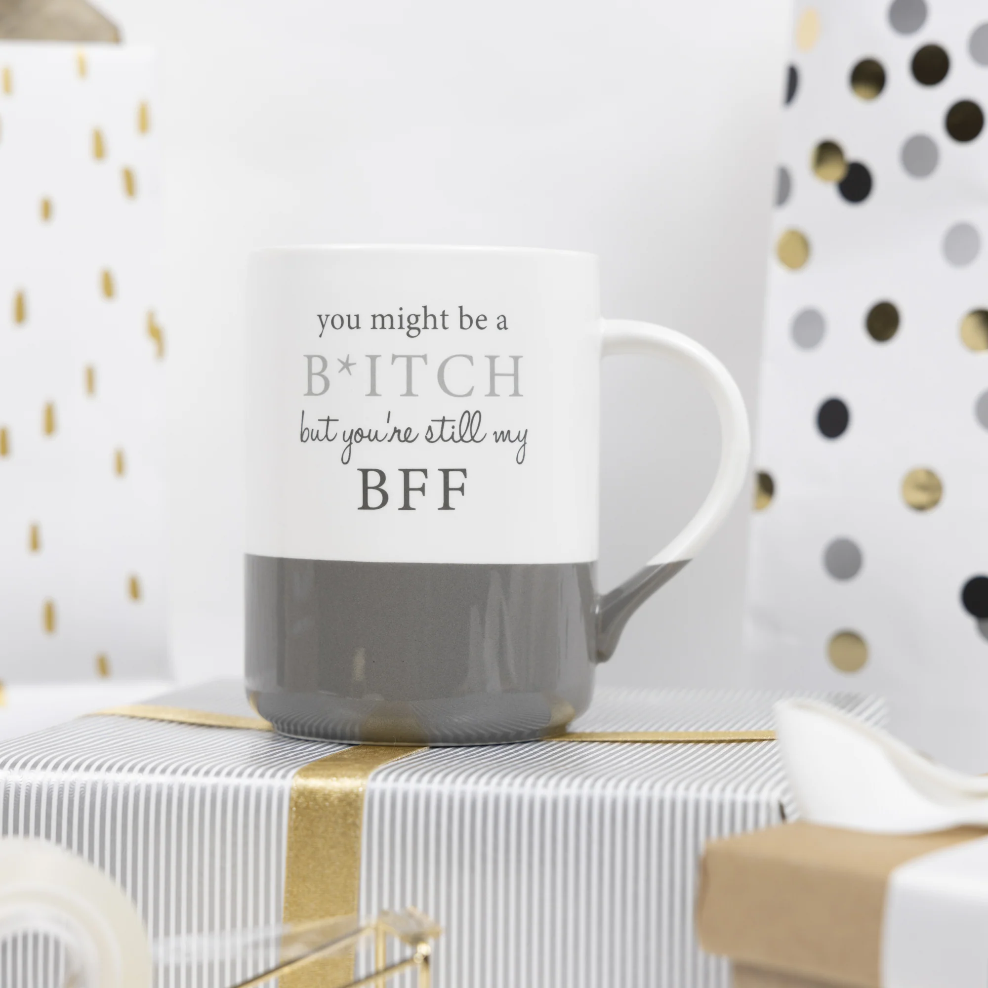 Mug - You Might Be A Bitch But You're Still My Bff - 18oz - hotRAGS.com