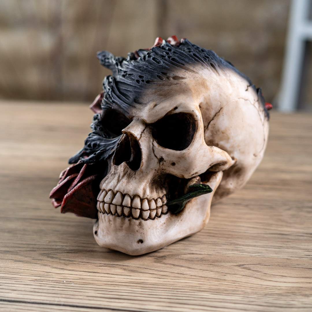 Skull - Rose-hotRAGS.com
