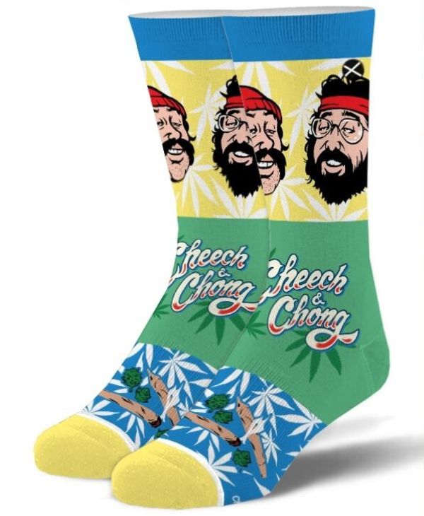 Socks - Cheech Chong Mash Up-hotRAGS.com