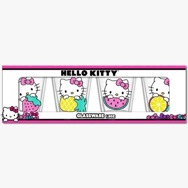 Shot GLASS - HELLO KITTY 4PC-hotRAGS.com
