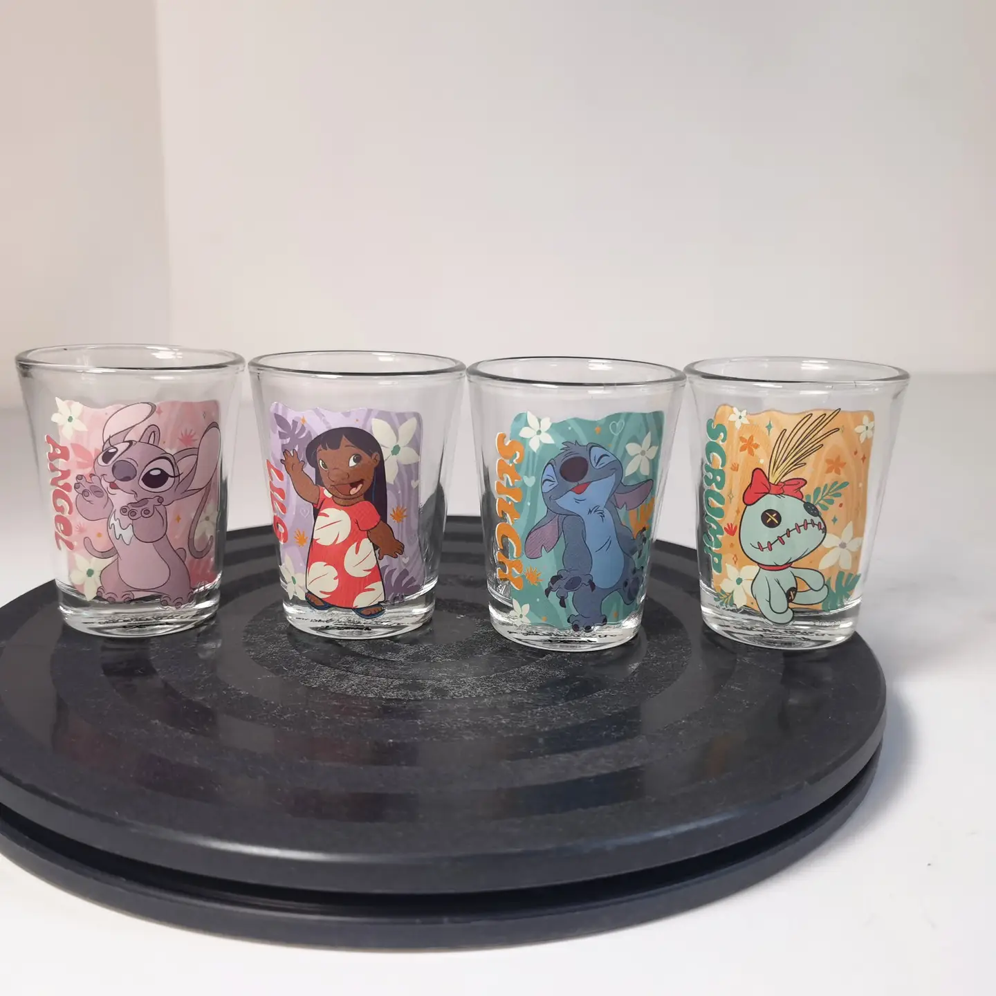 SHOT Glass Set - LILO And STITCH 4PC - 1.5oz-hotRAGS.com