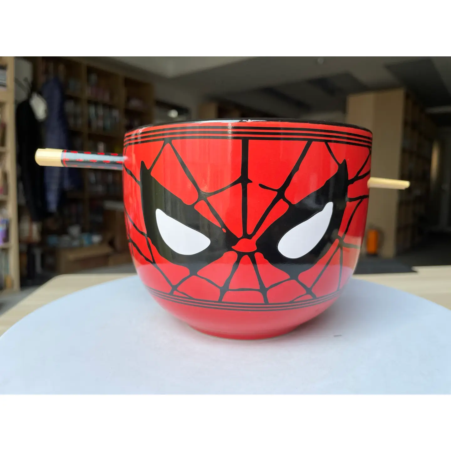 Ramen BOWL - SPIDERMAN EYES - 20OZ-hotRAGS.com