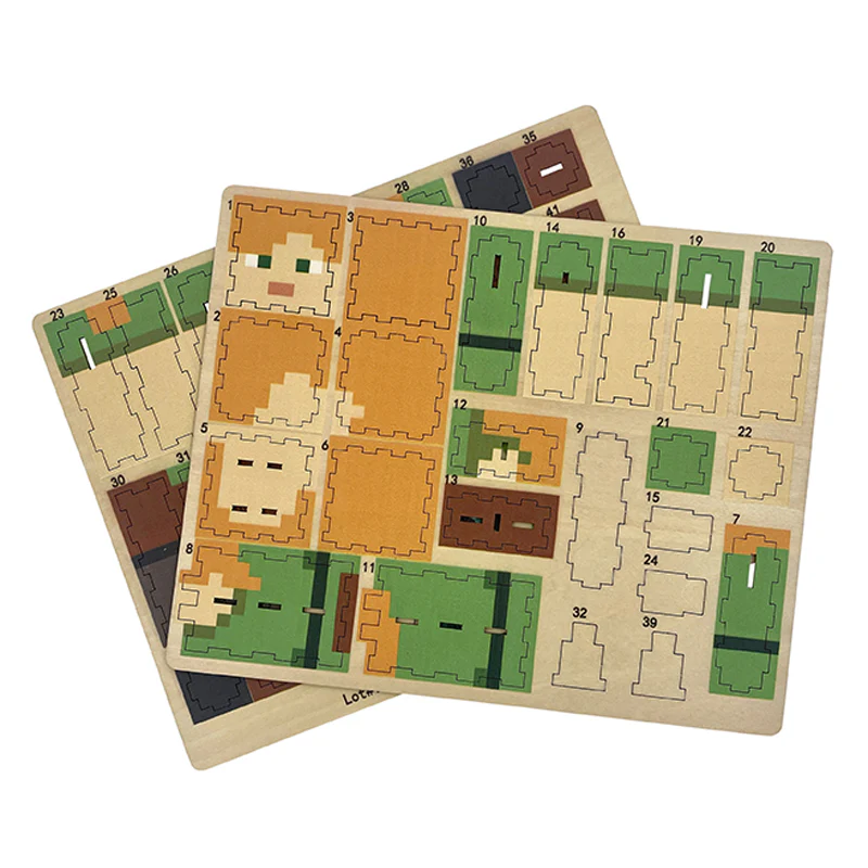 Toy - Minecraft Alex 3d Wood - hotRAGS.com