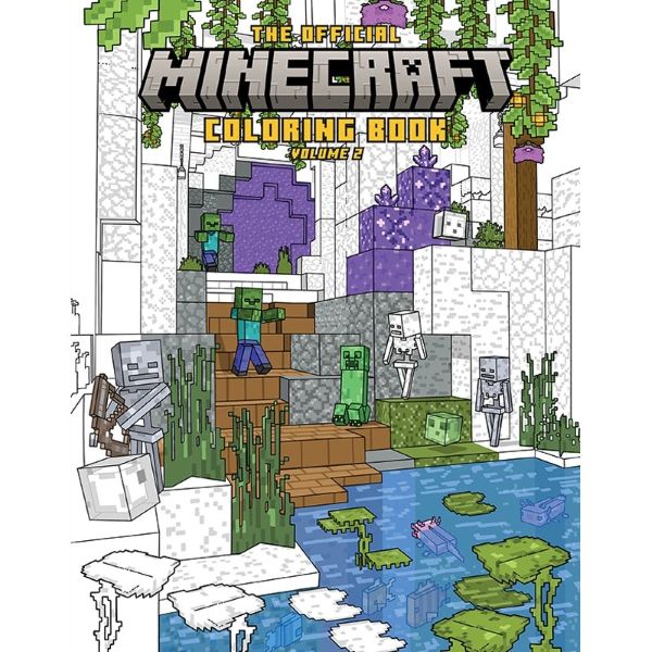 Coloring Book - The Official Mincraft Coloring Book Volume 2 - hotRAGS.com