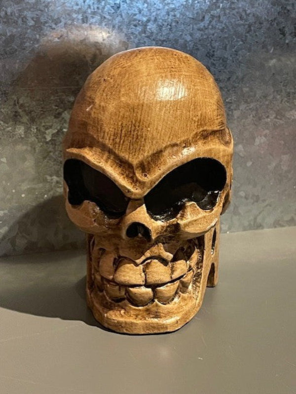 Skull - Wooden Small - hotRAGS.com