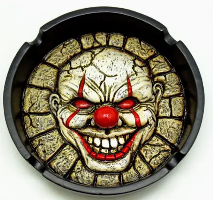 Ashtray - Evil Clown - hotRAGS.com