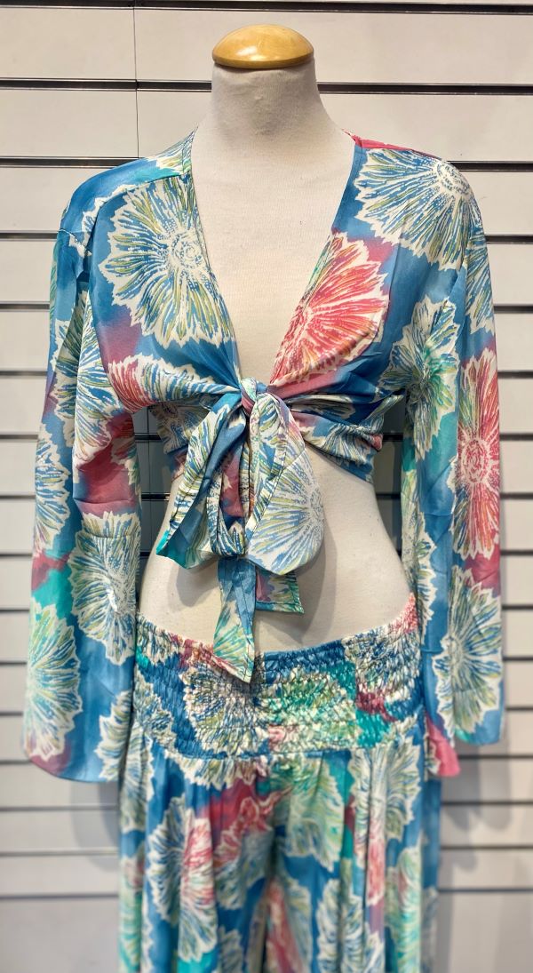 Jr Long Sleeve - Silk Tie Top - hotRAGS.com