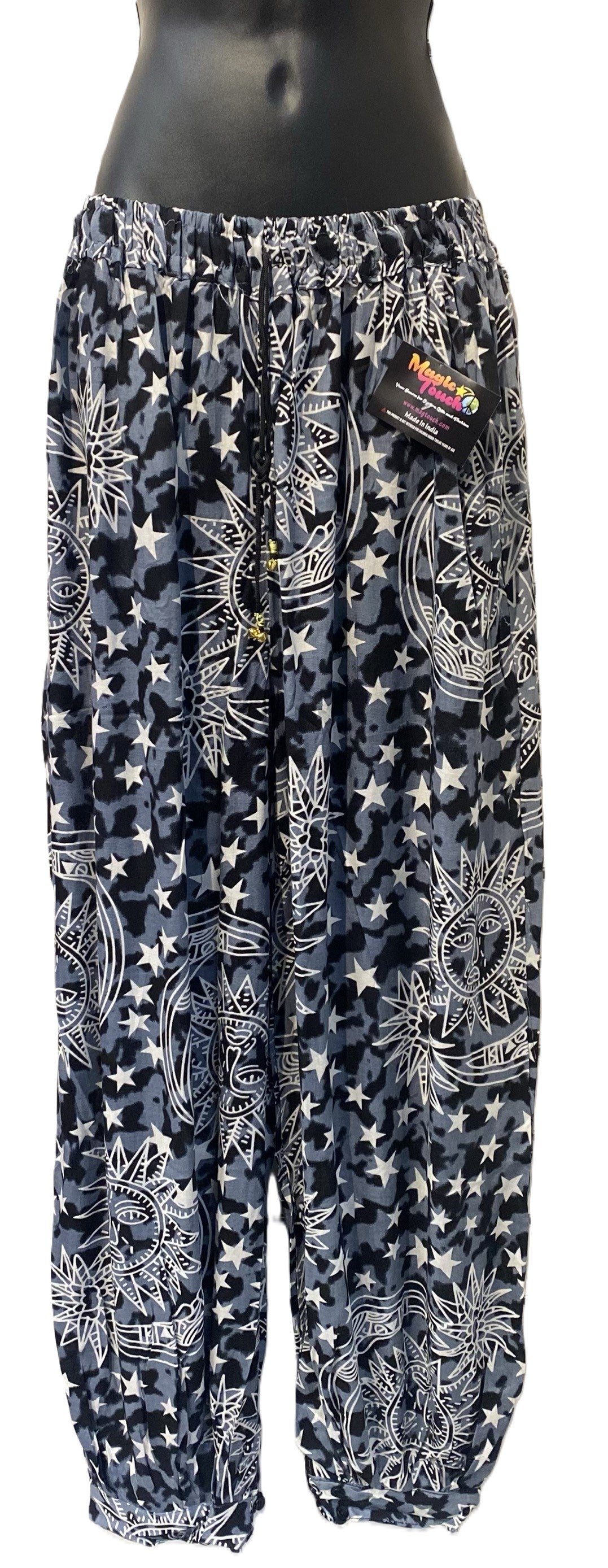 Pants- Harem Sun Moon - hotRAGS.com