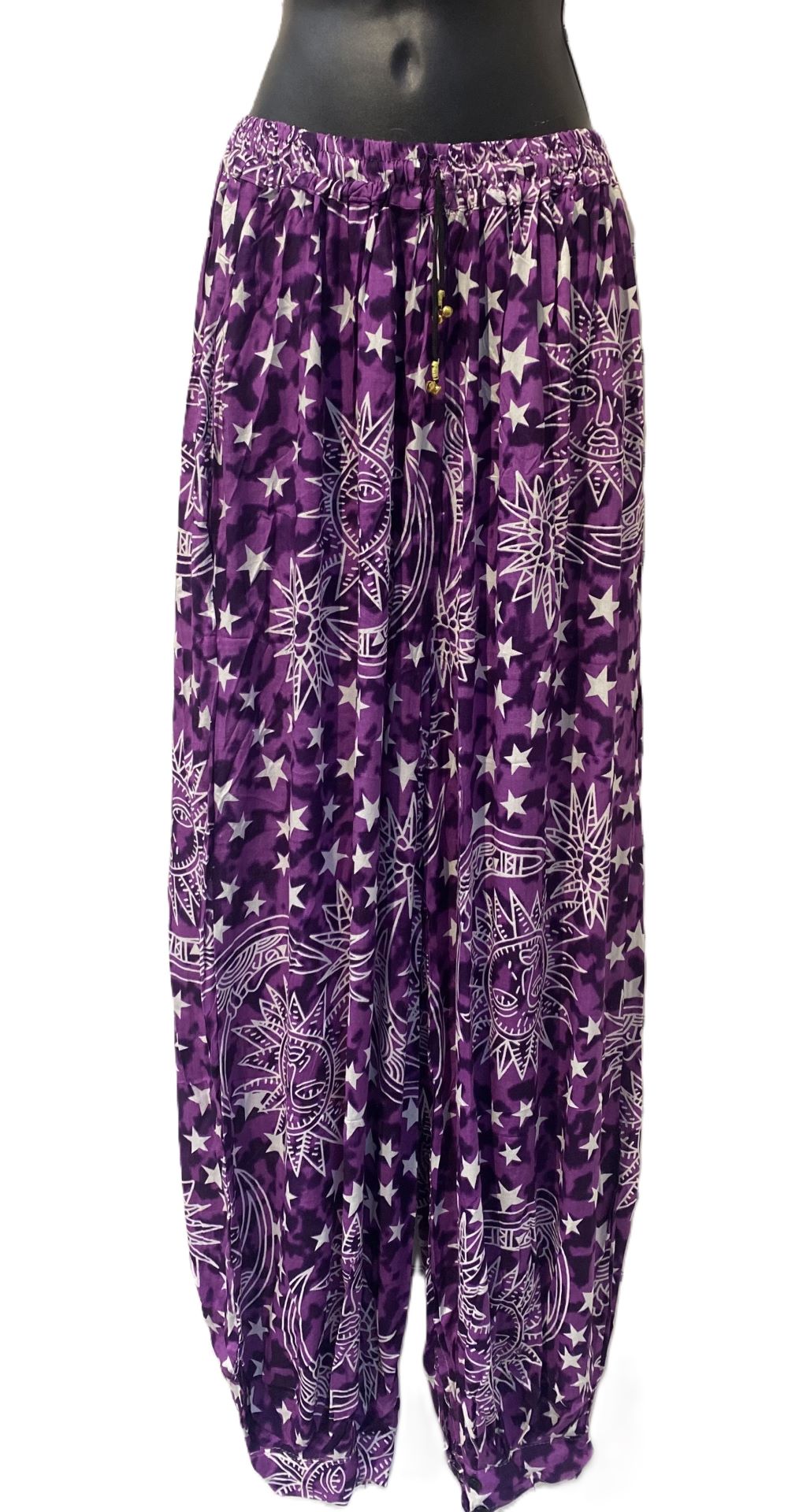 Pants- Harem Sun Moon - hotRAGS.com