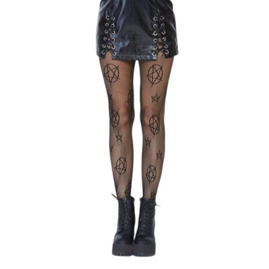 Stockings - Fishnet Pentagram - hotRAGS.com