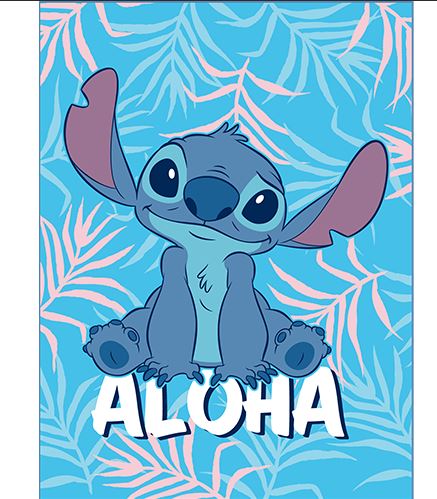 Blanket - Lilo And Stitch Aloha-hotRAGS.com