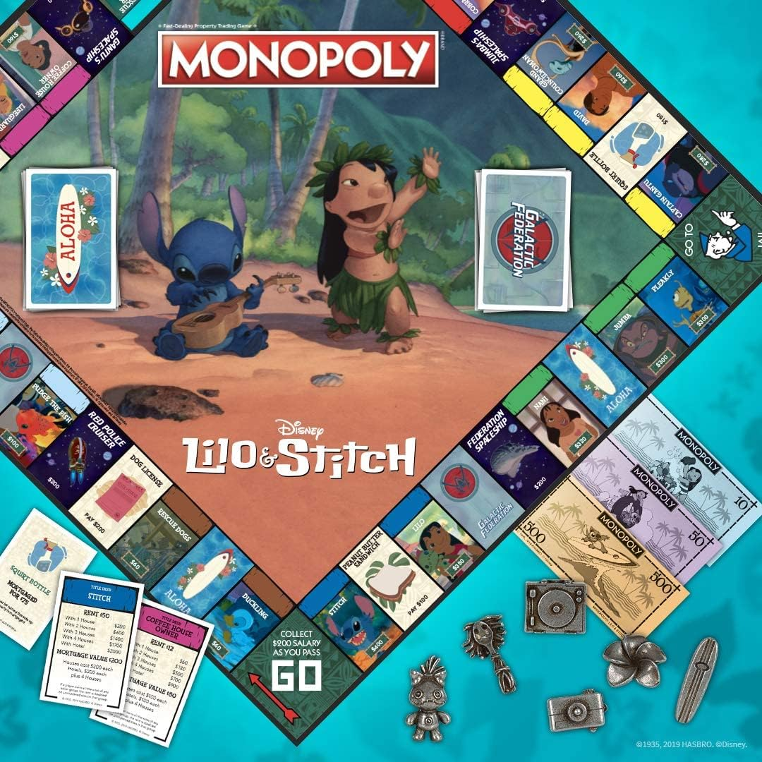 Game - Monopoly Lilo And Stitch - hotRAGS.com
