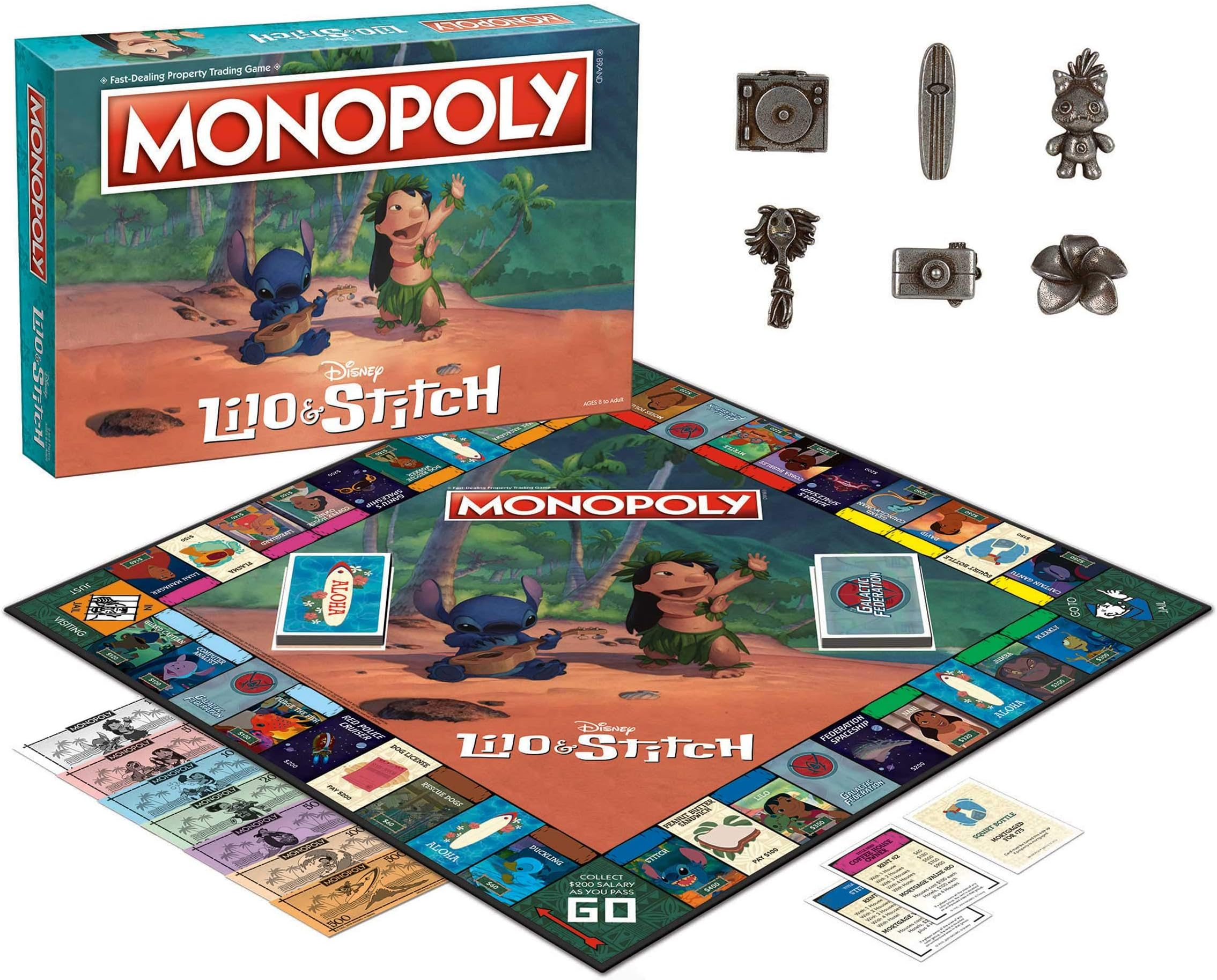 Game - Monopoly Lilo And Stitch - hotRAGS.com