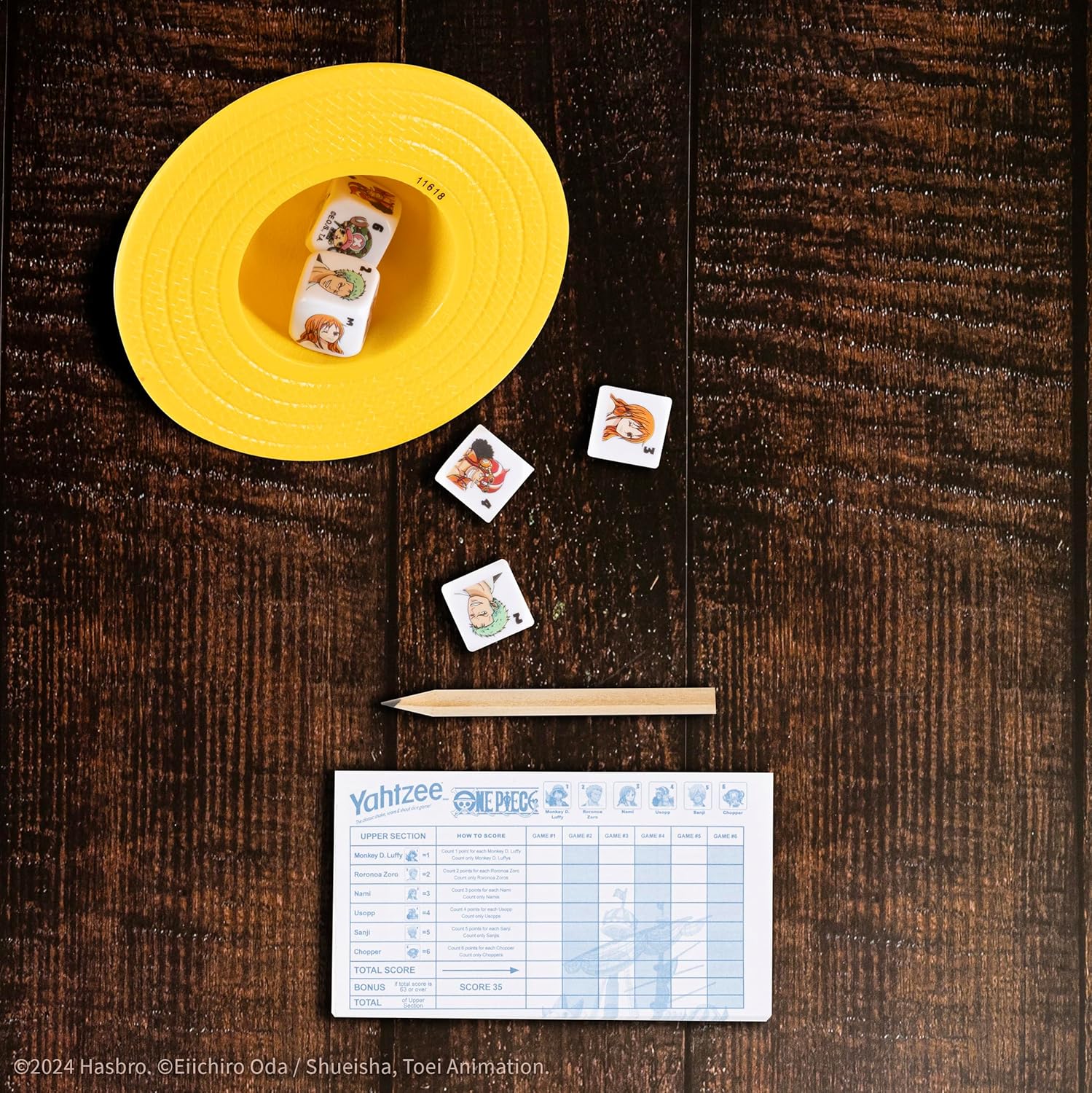 Game - Yahtzee One Piece - hotRAGS.com