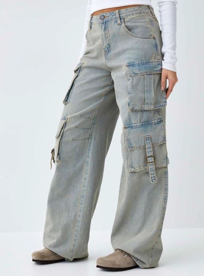 Denim - Baggy Cargo Dirt Wash-hotRAGS.com