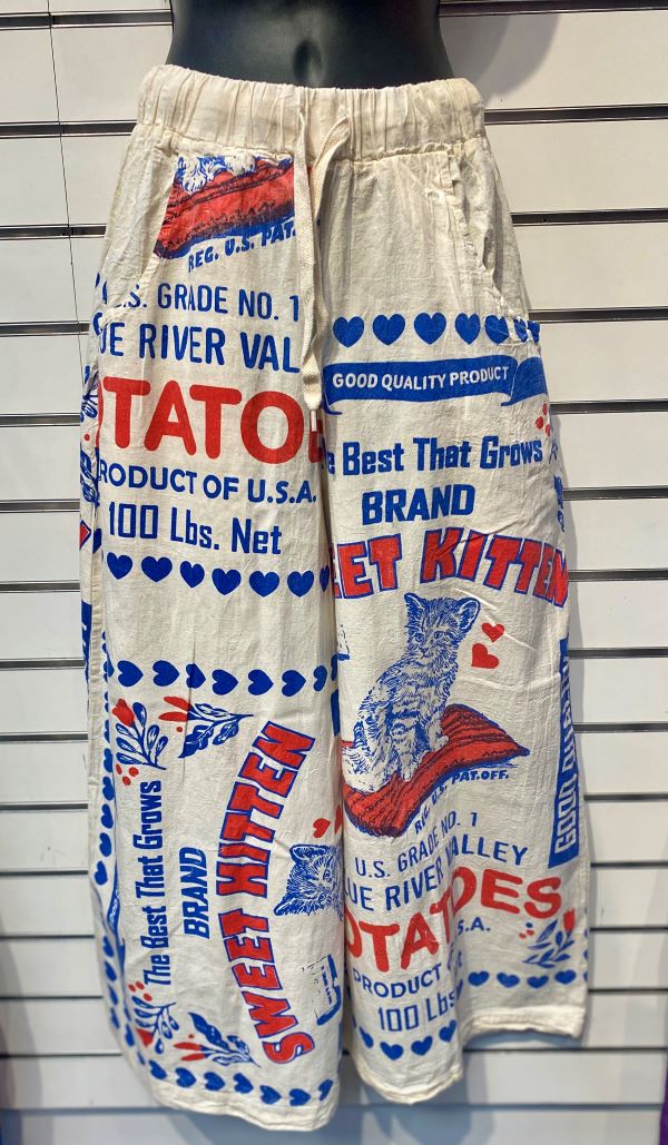 Pant - Recycled Cotton - Cat - hotRAGS.com