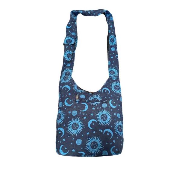 Bag - Blue Cotton Sun Moon - hotRAGS.com