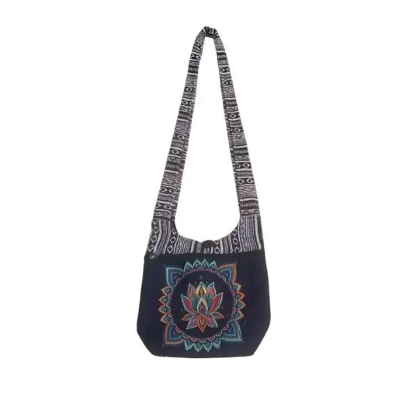 Bag - Cotton Blue Mini Lotus - hotRAGS.com