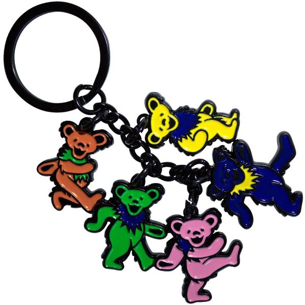 Keychain Grateful Dead Bears