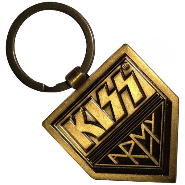 Keychain - Kiss Gold Army - hotRAGS.com