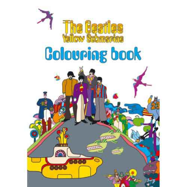 Book - Coloring Beatles Yellow Submarine - hotRAGS.com