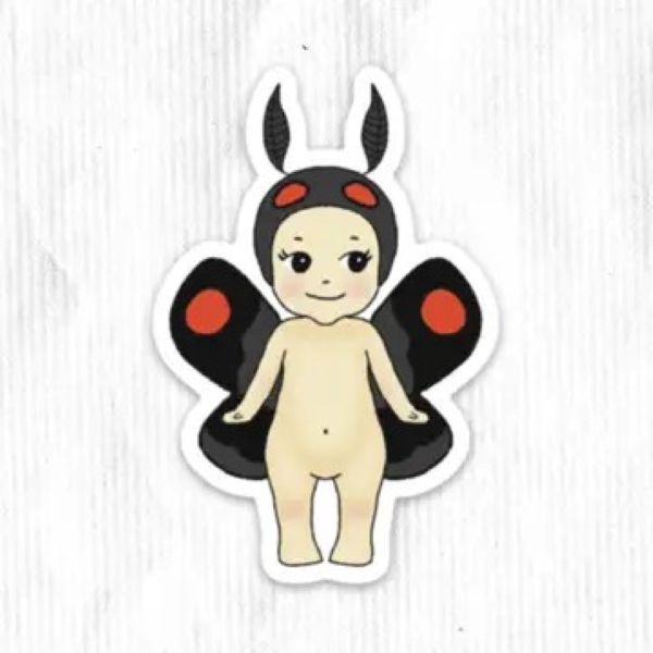 Sticker - Mothman Sonny Angel-hotRAGS.com