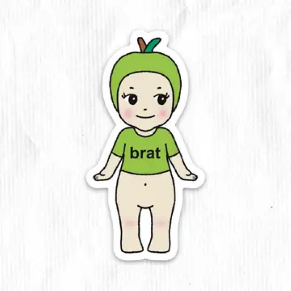 Sticker - Green Apple Angel-hotRAGS.com