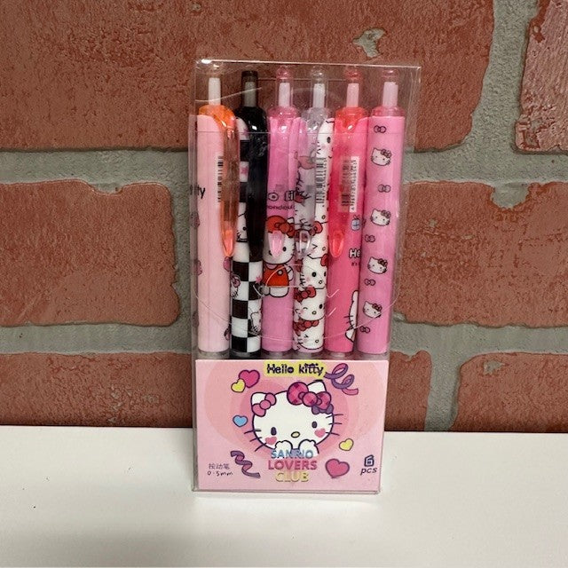 Pen - Hello Kitty Packaged - 6pcs - hotRAGS.com