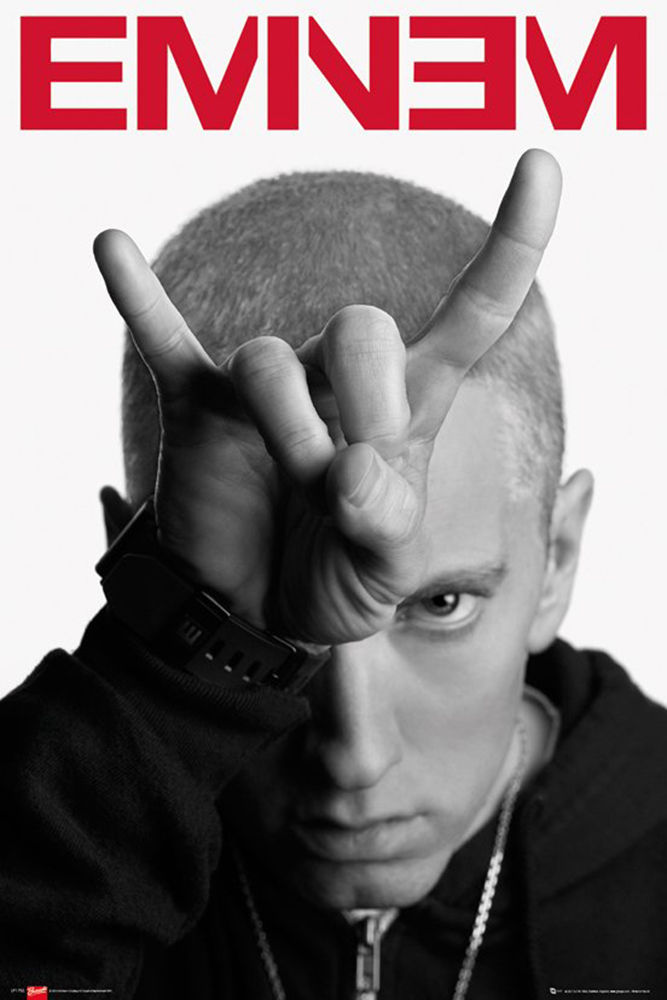 Poster - Eminem Horns - hotRAGS.com