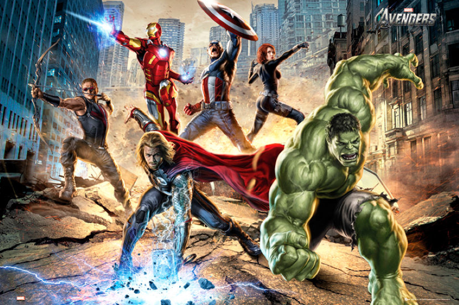 Poster - Avengers Strike - hotRAGS.com