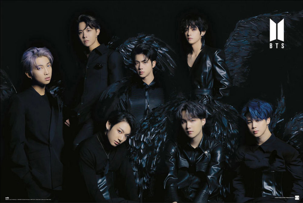 Poster - Bts Black Wings - hotRAGS.com