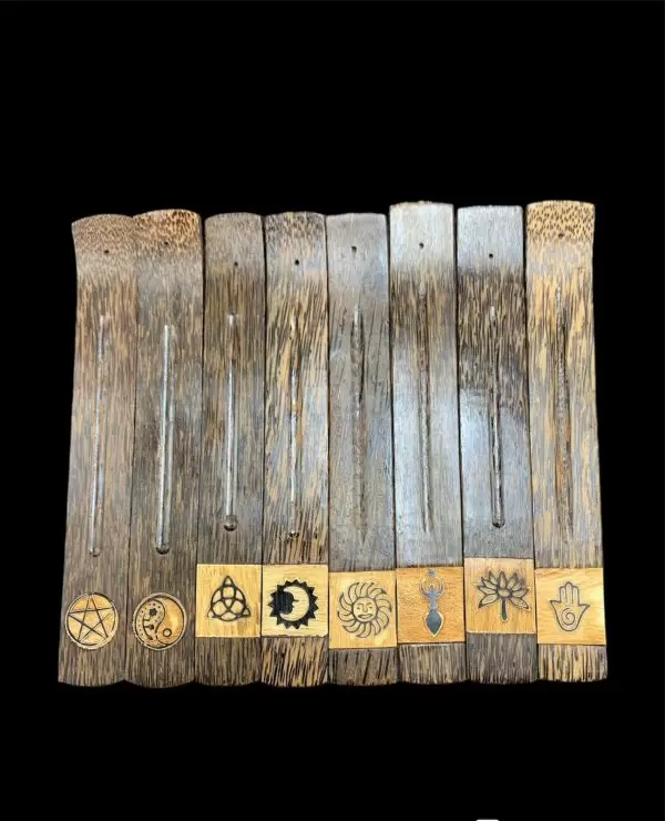 Incense Burner - Wood Symbols-hotRAGS.com