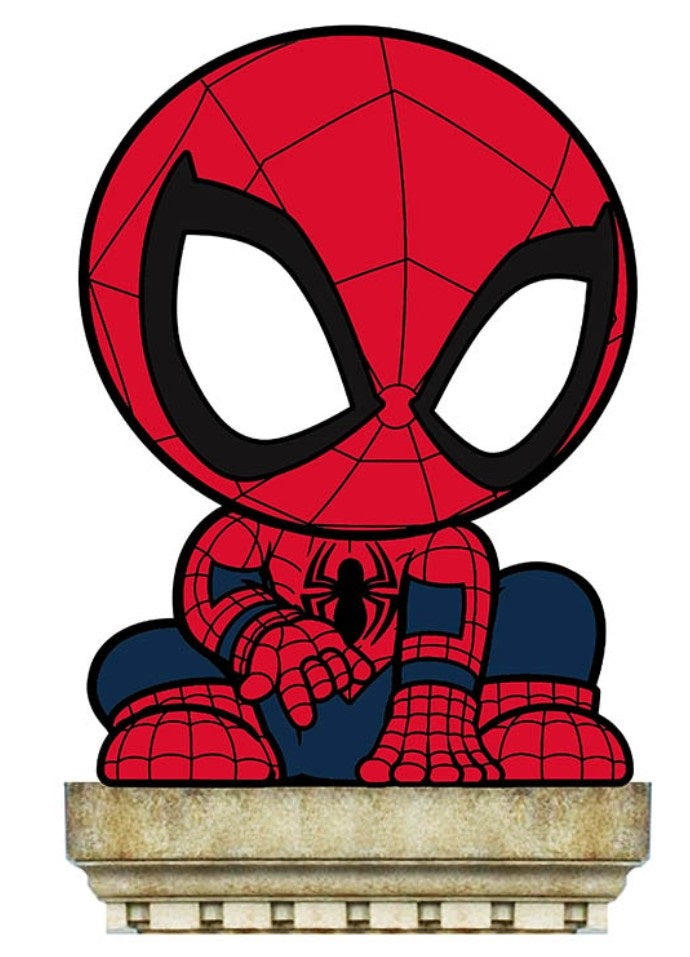 Bank - Spiderman Crouching-hotRAGS.com