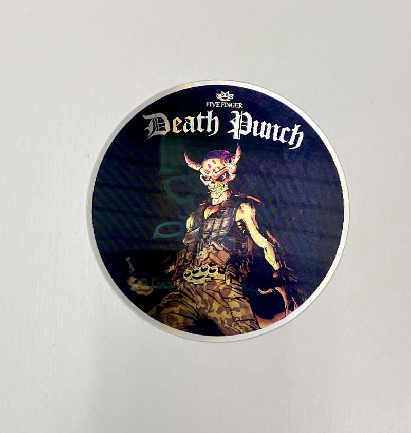 Sticker - 3D Five Finger Death Punch - hotRAGS.com