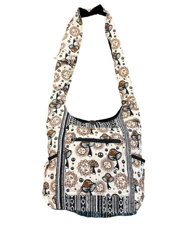 Bag - Cotton Hemp Sun Mushroom - hotRAGS.com