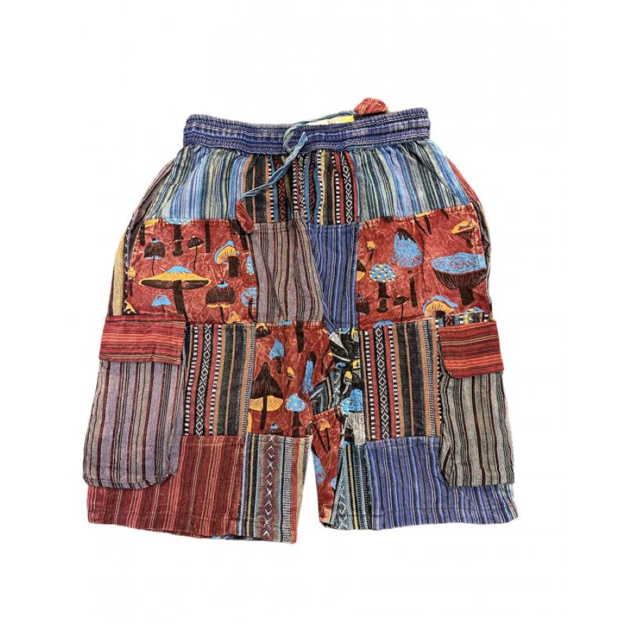 Shorts - Cotton Multi Mushroom - hotRAGS.com