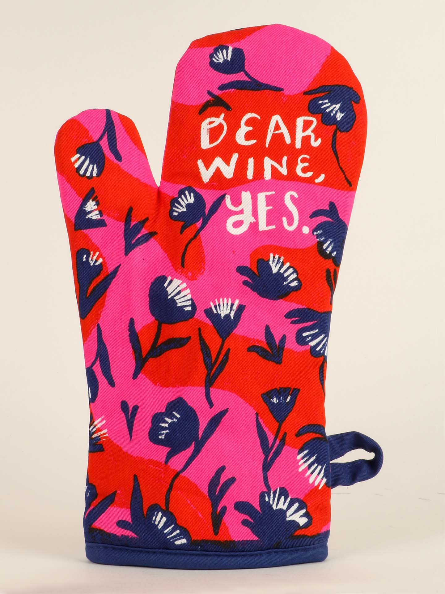 Kitchen Oven Mitt - Dear Wine Yes - hotRAGS.com