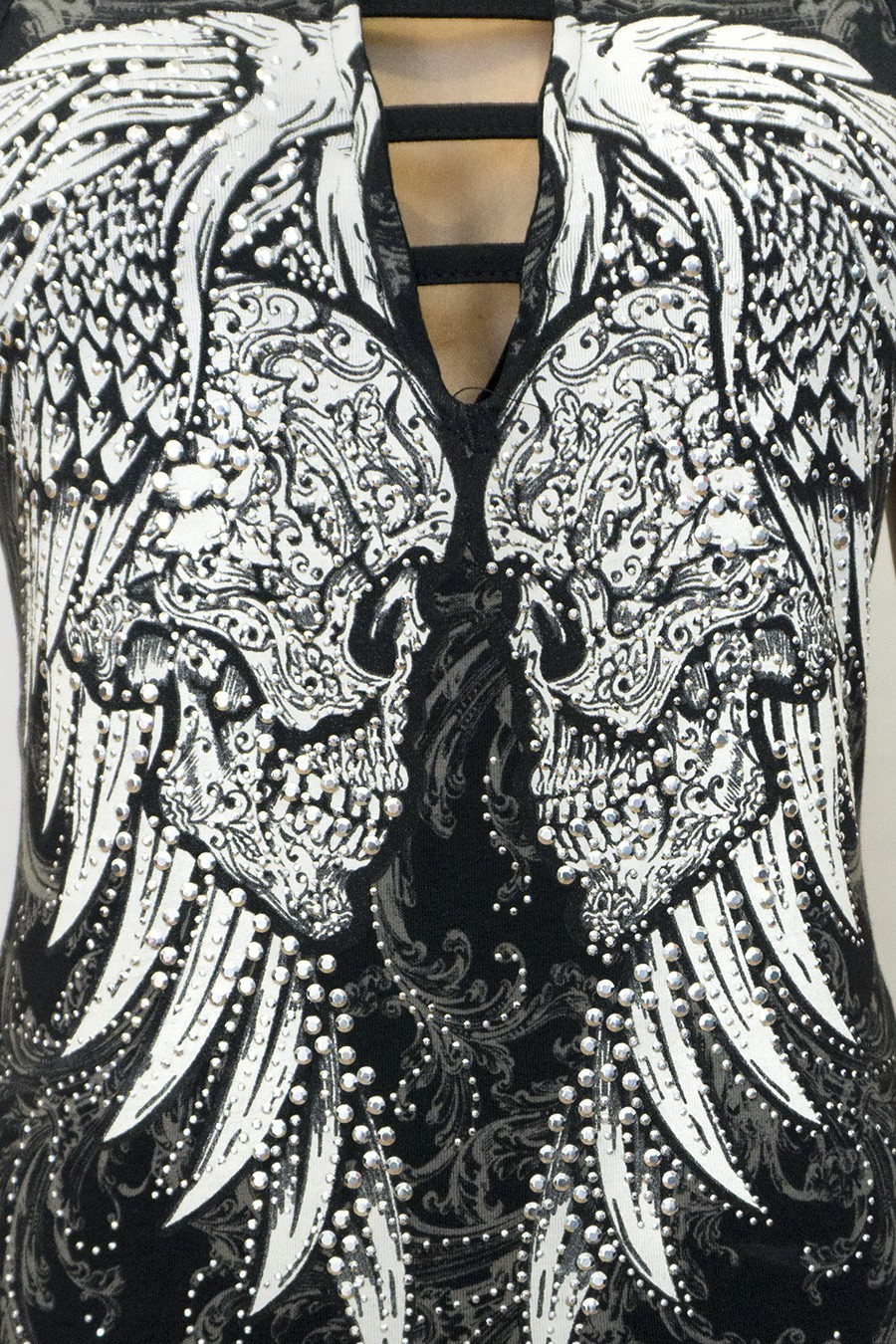 Jr Tank Top - Skull Wings - hotRAGS.com