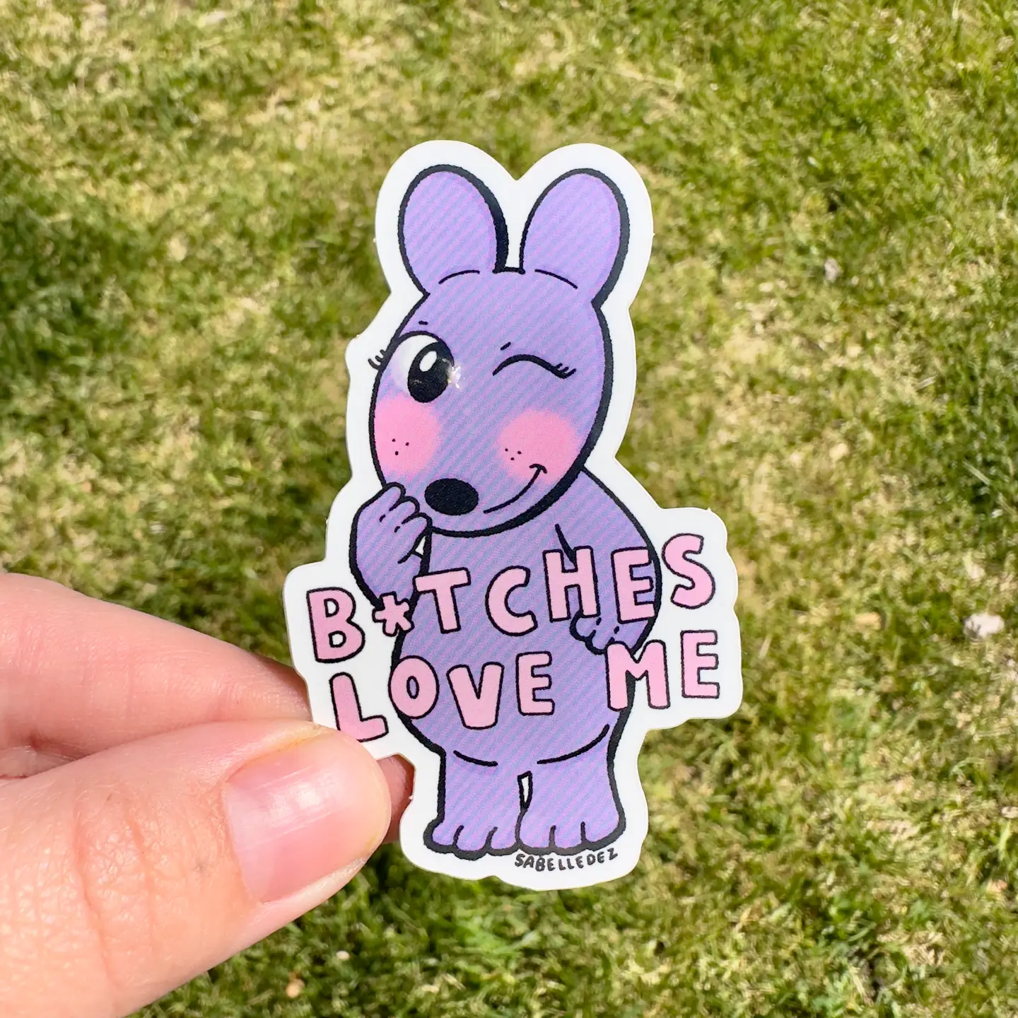 Sticker - Bitches Love Me - hotRAGS.com