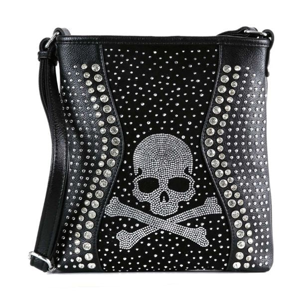 Bag - Skull Bling Crossbody - hotRAGS.com