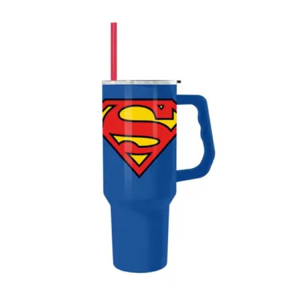 Tumbler - Steel Superman -40oz - hotRAGS.com