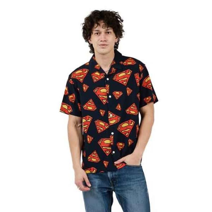 Shirt - Superman Button Up - hotRAGS.com