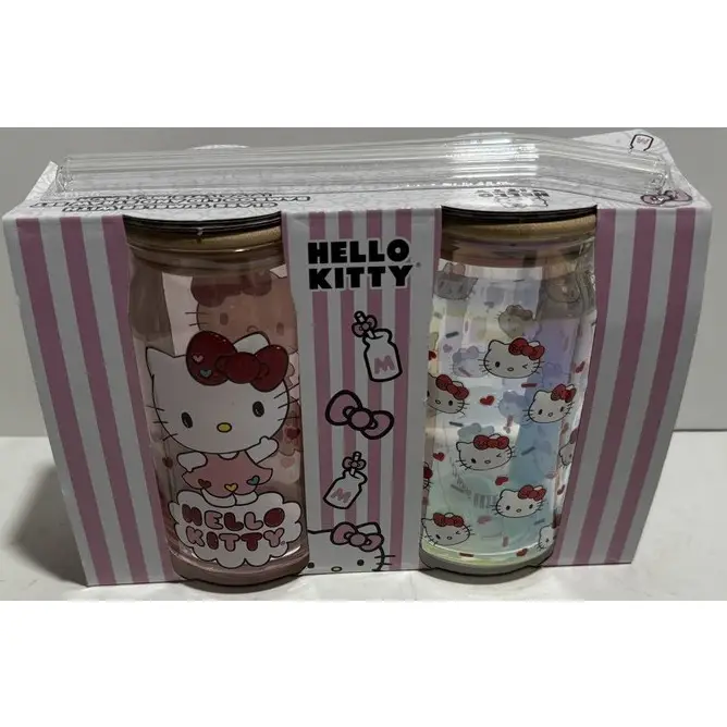 Glass Tumbler - Hello Kitty 2pk - hotRAGS.com