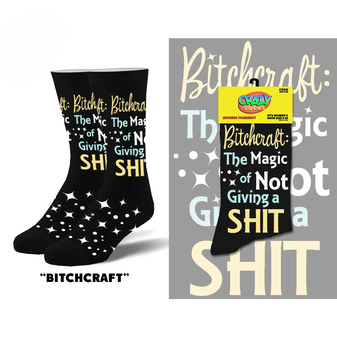 Socks - Bitchcraft Folded - hotRAGS.com