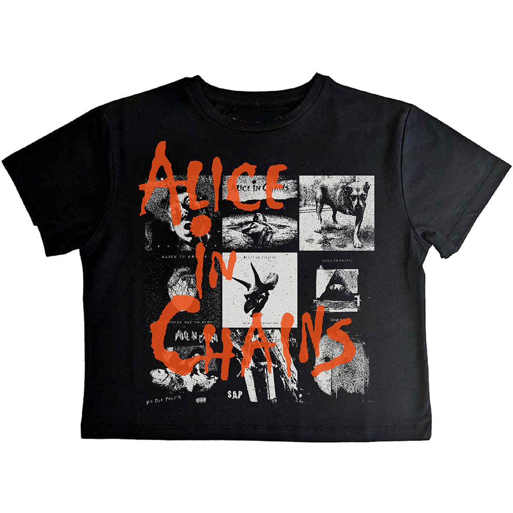 T Shirt - Crop Alice In Chains - hotRAGS.com